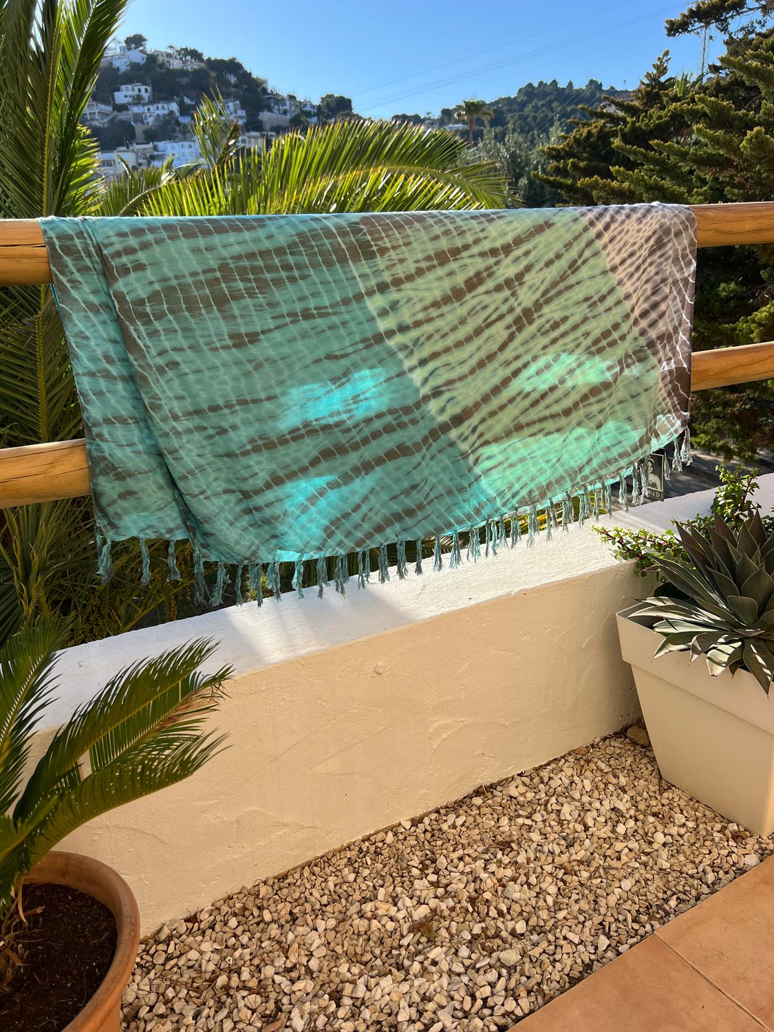 Beach Sarong 0211 turquoize mix BS5-697