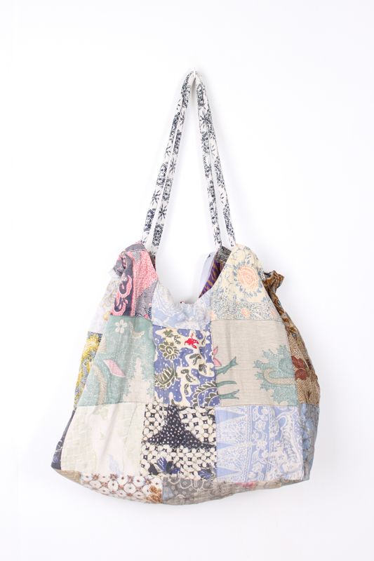 Batik Beach Bag 0021 grey BS5-921
