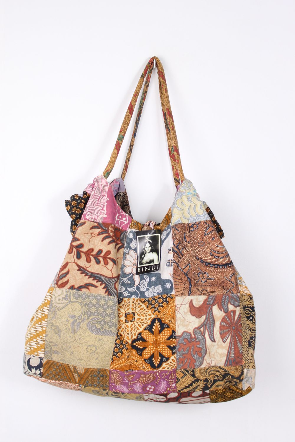 Batik Beach Bag 0090 brown BS5-921