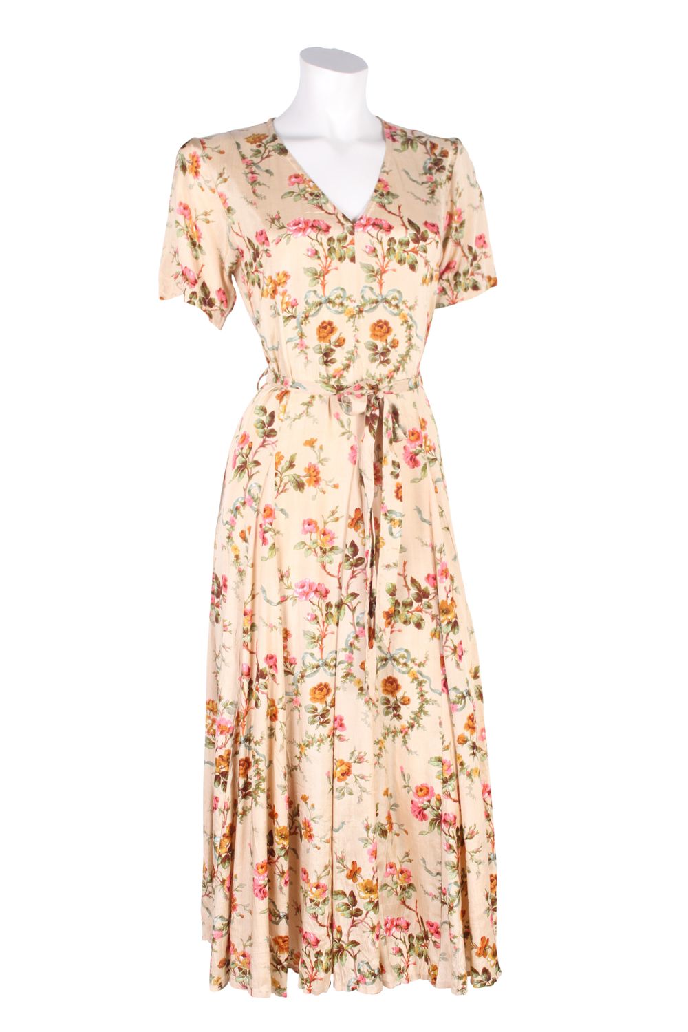 Goddess Dress Pr Shangtung S149 vintage sand BS5-653