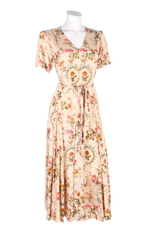 Goddess Dress Pr Shangtung S149 vintage sand BS5-653