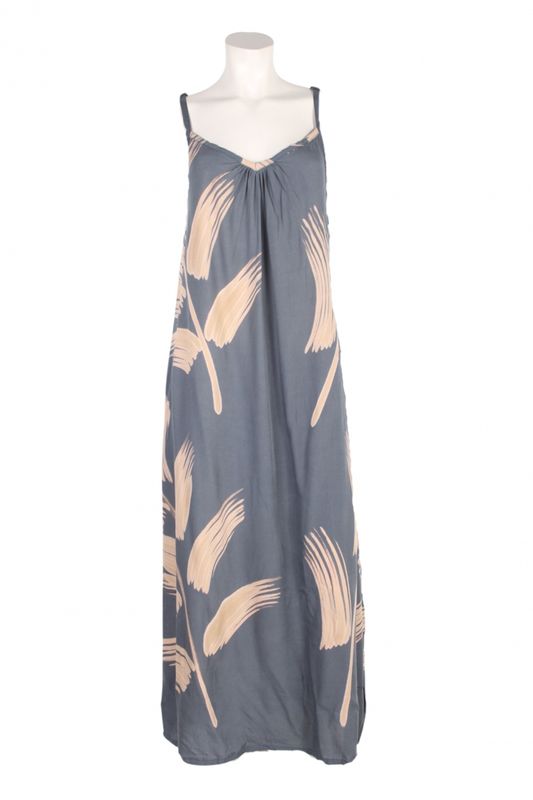 Dress Kesper Spaghetti 0279 palm grey BS5-716
