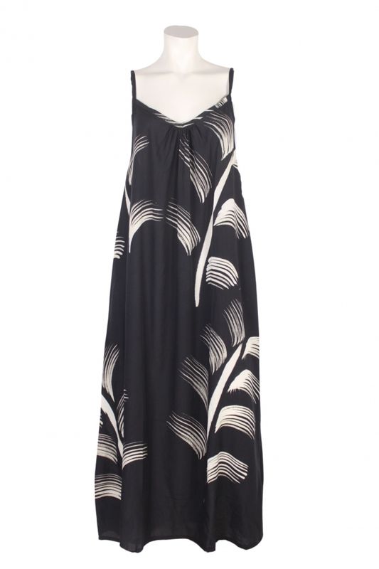 Dress Kesper Spaghetti 0280 palm black BS5-716