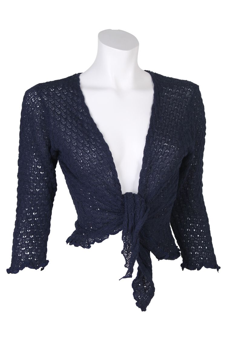 Ajour Vest Co C016 navy BS5-812