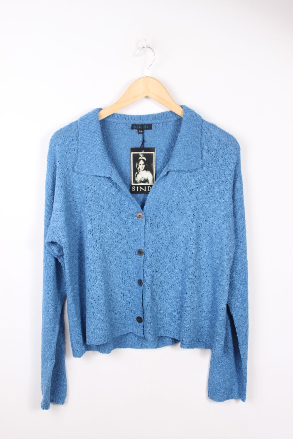 Janna Vest popcorn BP36 blue BS4-846