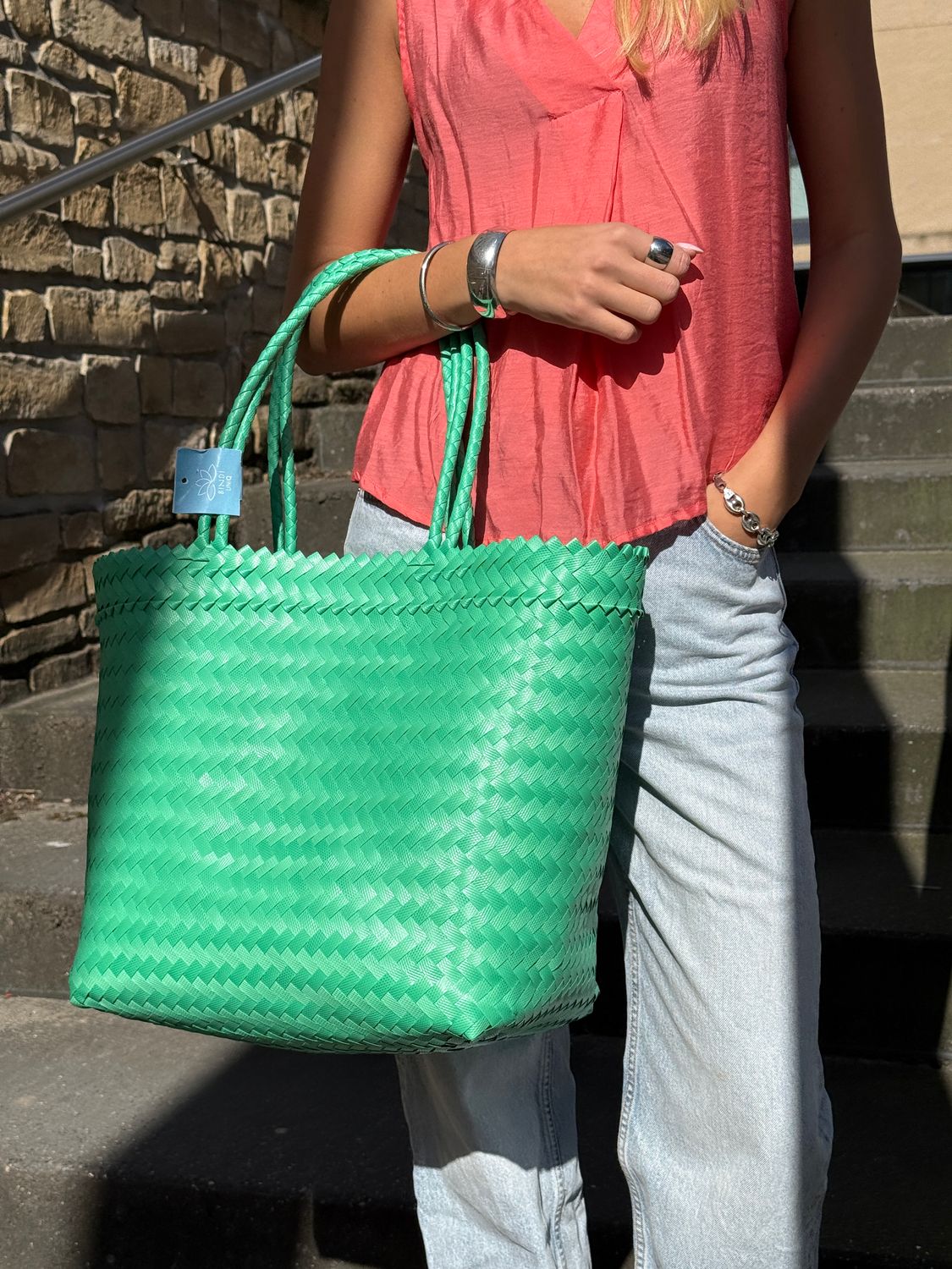 Sumba Bag 0042 turqoise BS5-931
