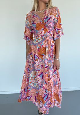 Uma Dress 0216 lovely salmon BS5-103