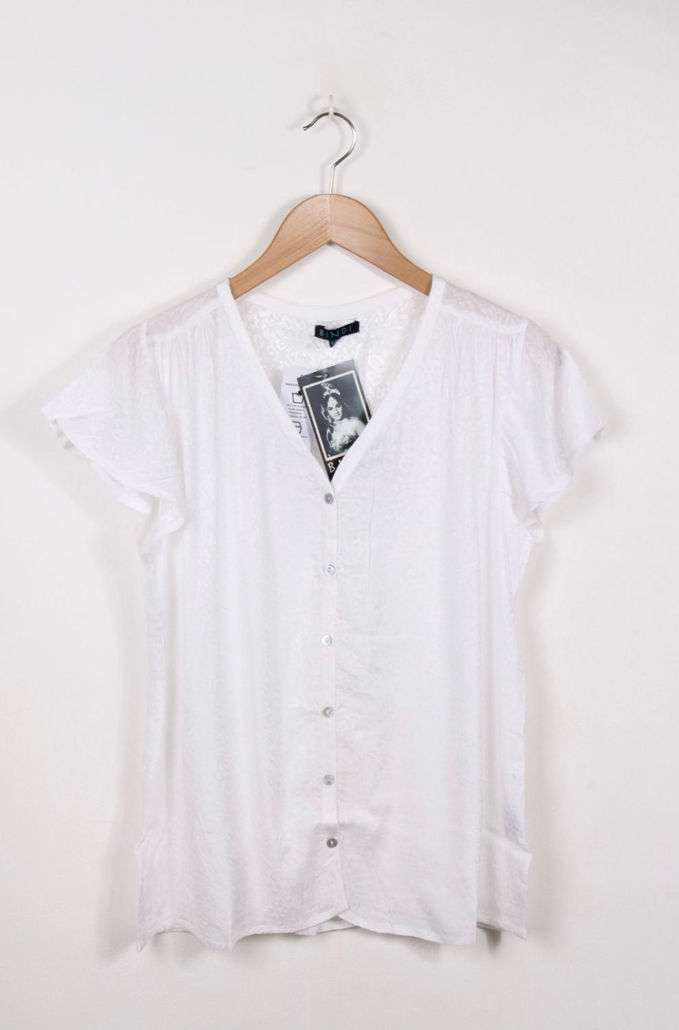 Betty Blouse Shangtung Jacq. 0010 white BS5-641