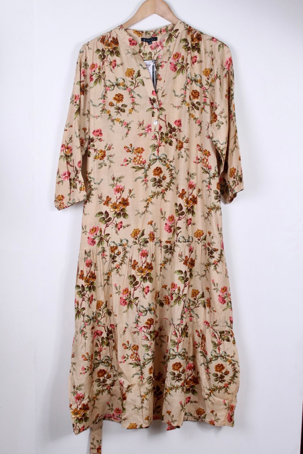 Sula Dress Pr Shangtung + S149 vintage sand BS5-654p