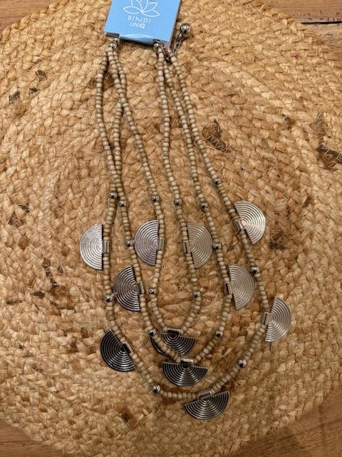 Silver moon ketting 0011 ecru BS5-BB08