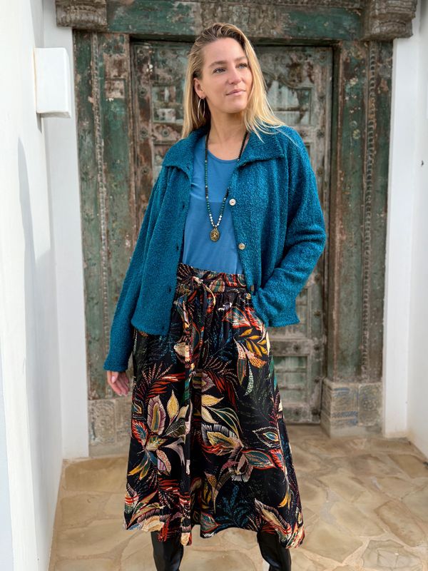 Rocky Skirt Printed Rayon S110 horta BW5-505