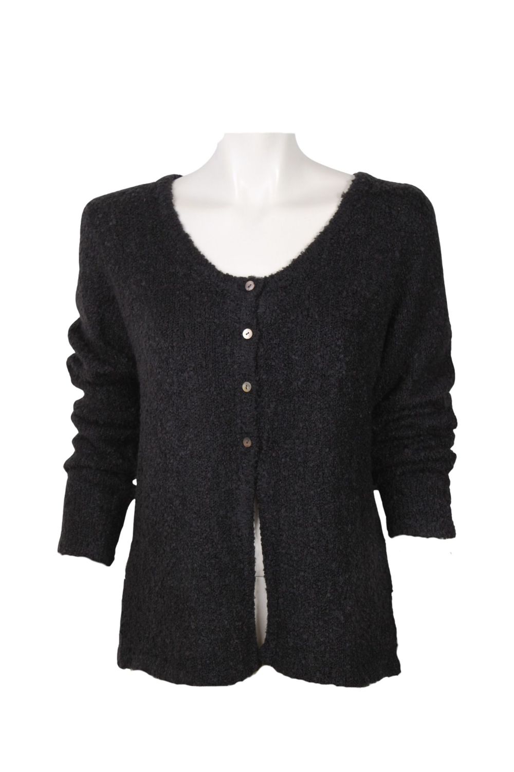Button Vest Kalapin 0020 black BW5-831
