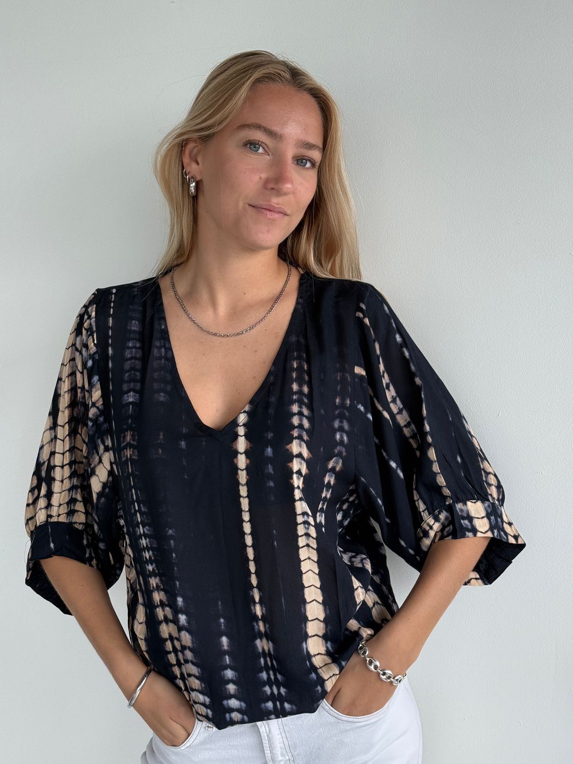 Anna Top 0295 t&amp;d navy BS6-214