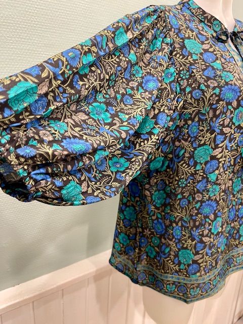 Dora Blouse Saree 0020 black BW5-577