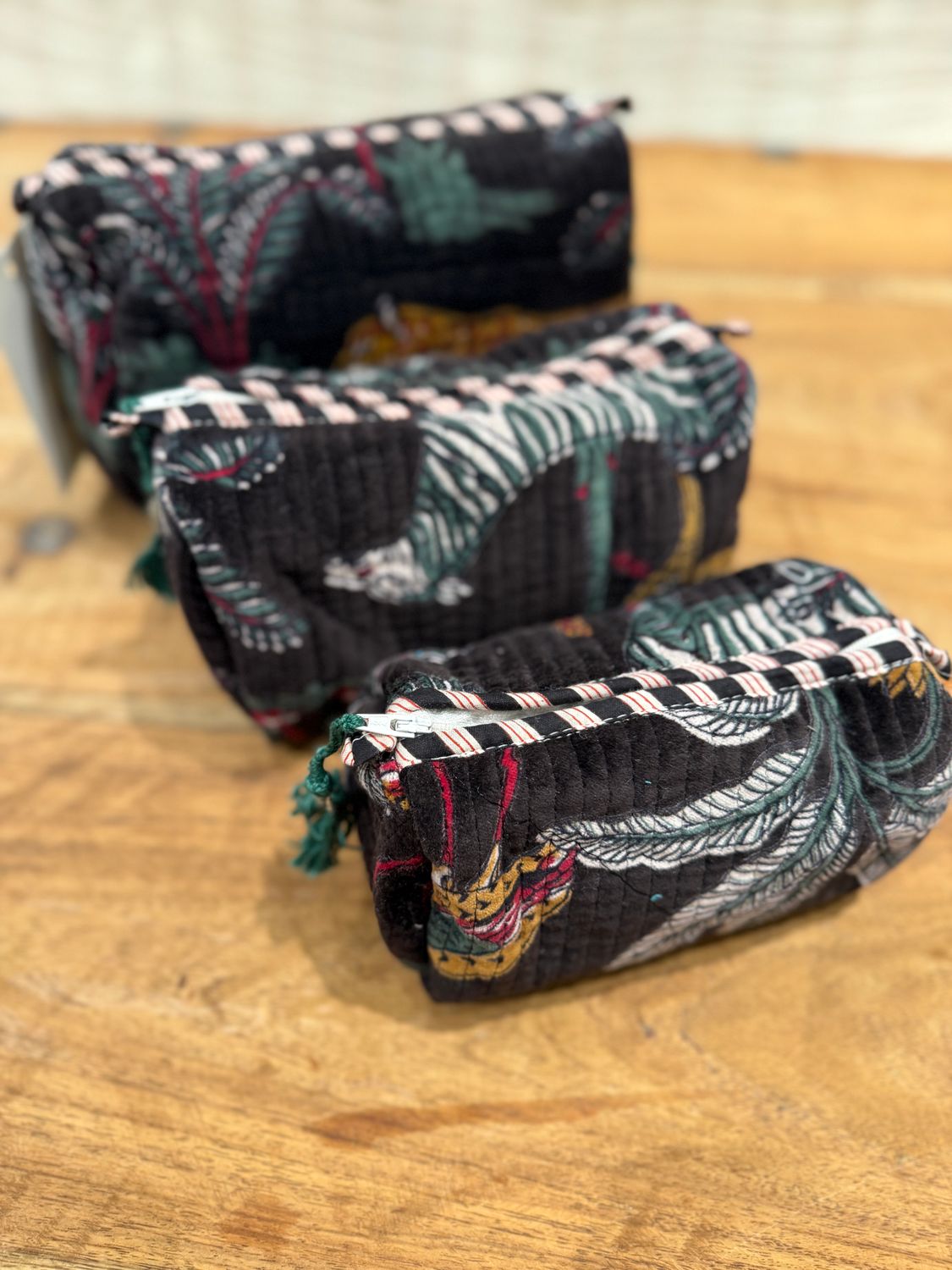 Pouches Set of 3 sizes 0020 black BW5-782