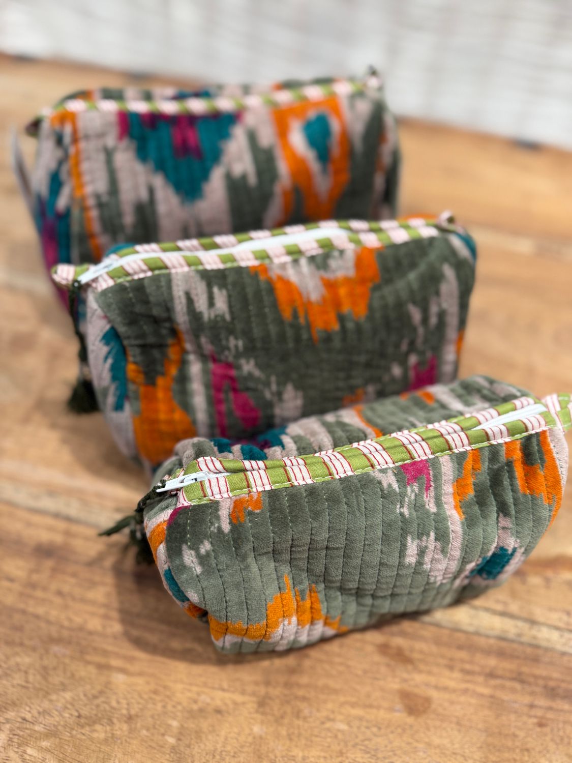 Pouches Set of 3 sizes 0034 khaki BW5-782