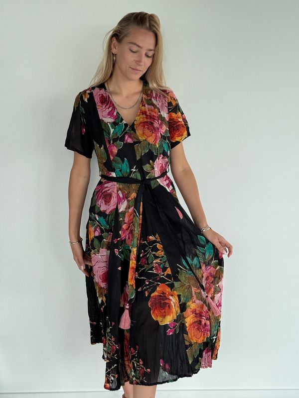 Goddess Dress Cotton Voile S160 eden rose BS6-543