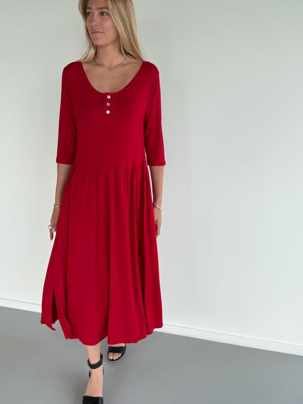 Ballerina Dress Jersey 0299 colonial red BS6-756