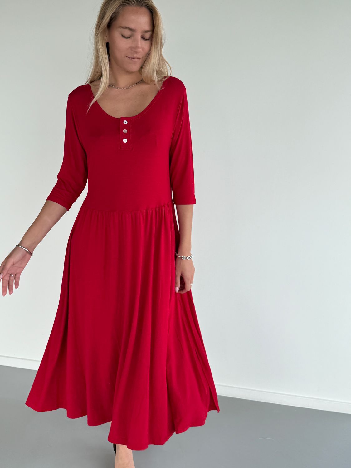 Ballerina Dress Jersey 0299 colonial red BS6-756