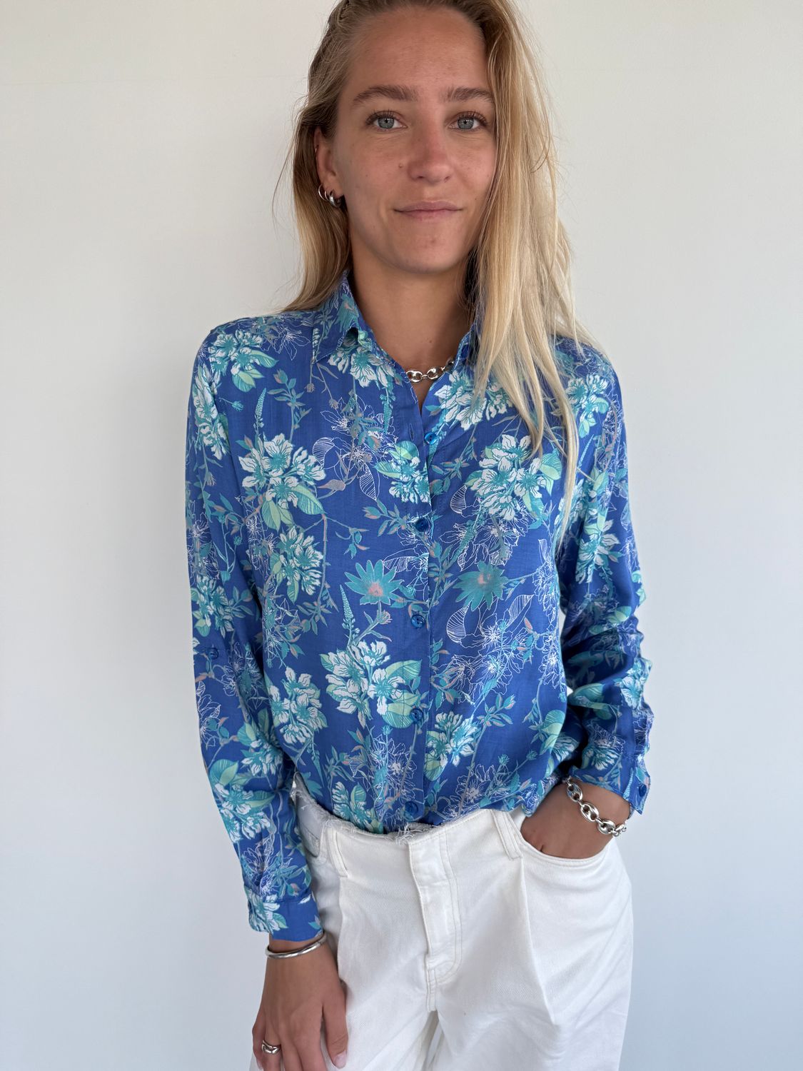 Basic Blouse 0293 orchid blue BS6-204