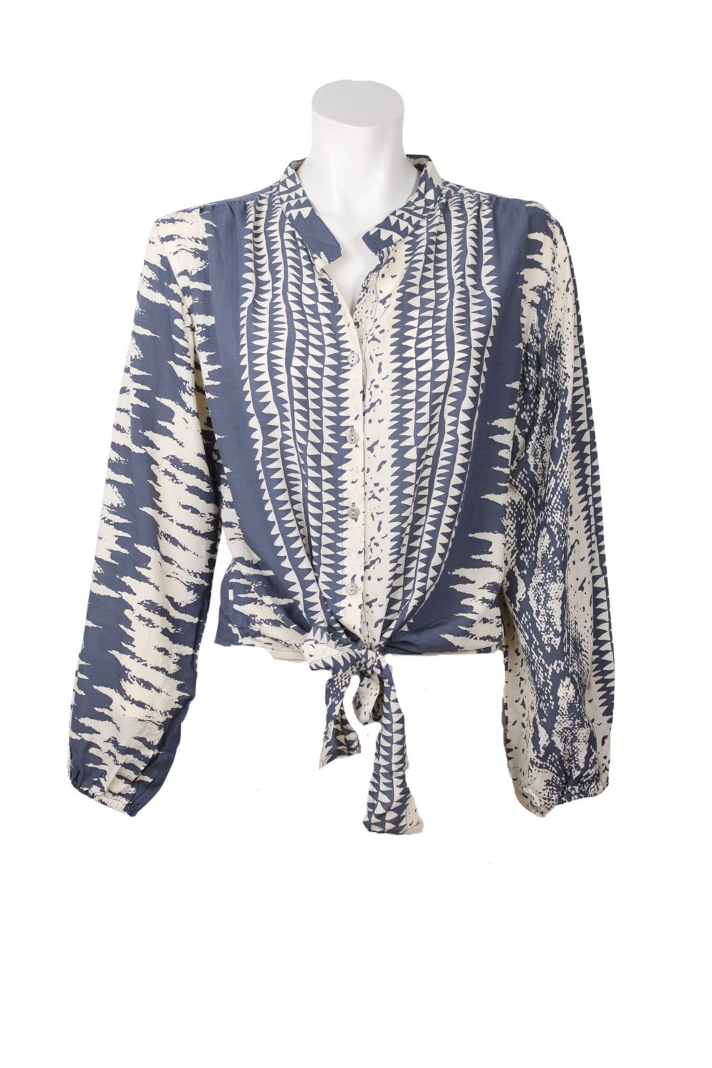 Ayana Blouse 0291 snake grey BS6-210