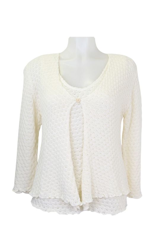 Lily Ajour Vest Co C036 off white k BS6-814