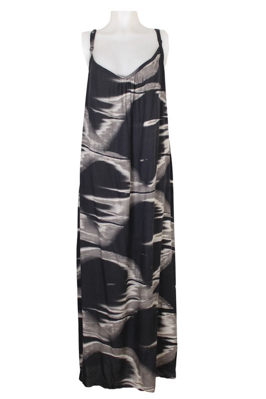 Dress Kesper Spaghetti 0406 black abstract BS6-716
