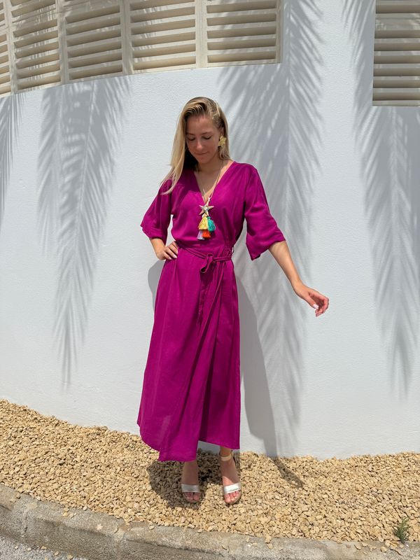 Uma Dress Uniq 0057 fuchsia BS6-418