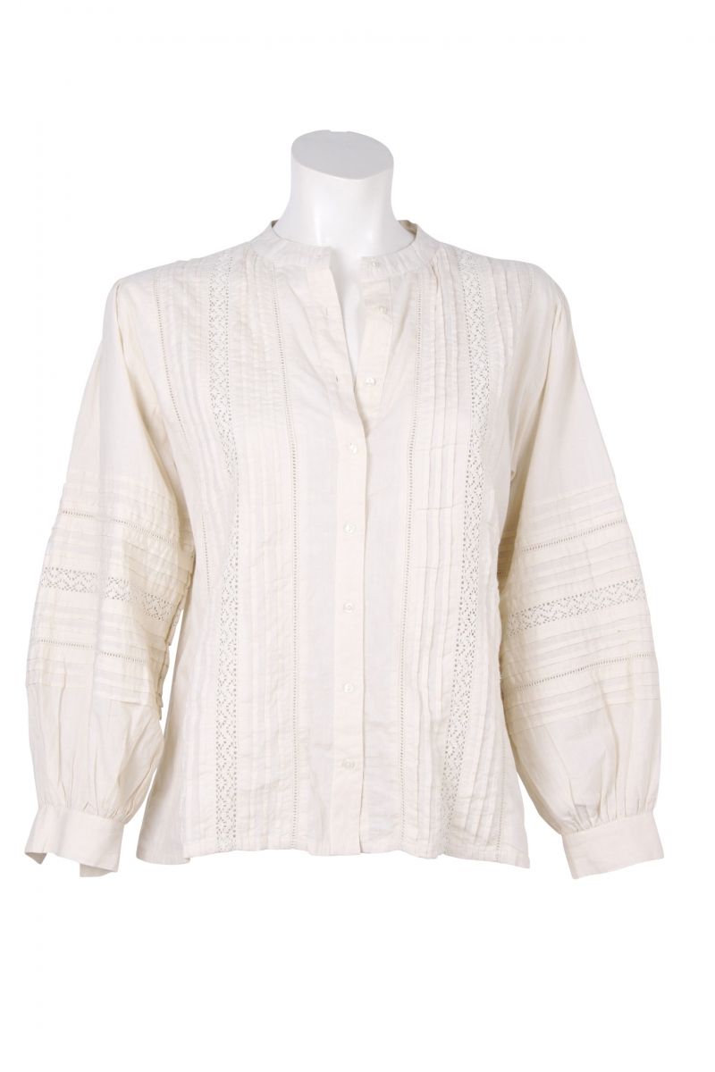 Laila Blouse 0016 cream BW4-547