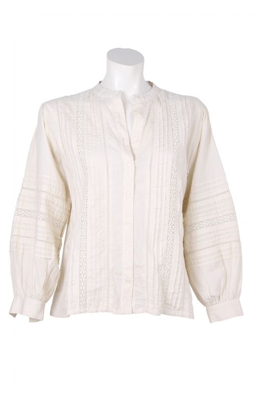 Laila Blouse 0016 cream BW4-547