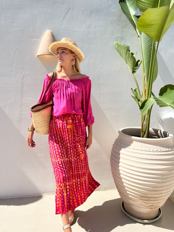 Hawai Skirt 0147 t&amp;d pink BS5-302