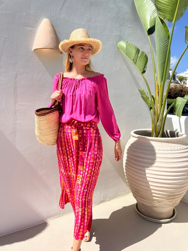 Hawai Skirt 0147 t&amp;d pink BS5-302