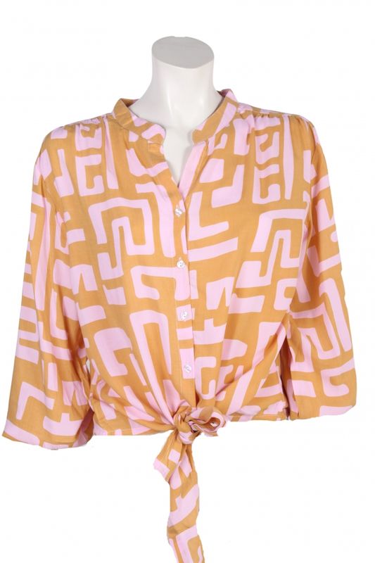 Ayana Blouse 0207 barcode soft brown BS5-210