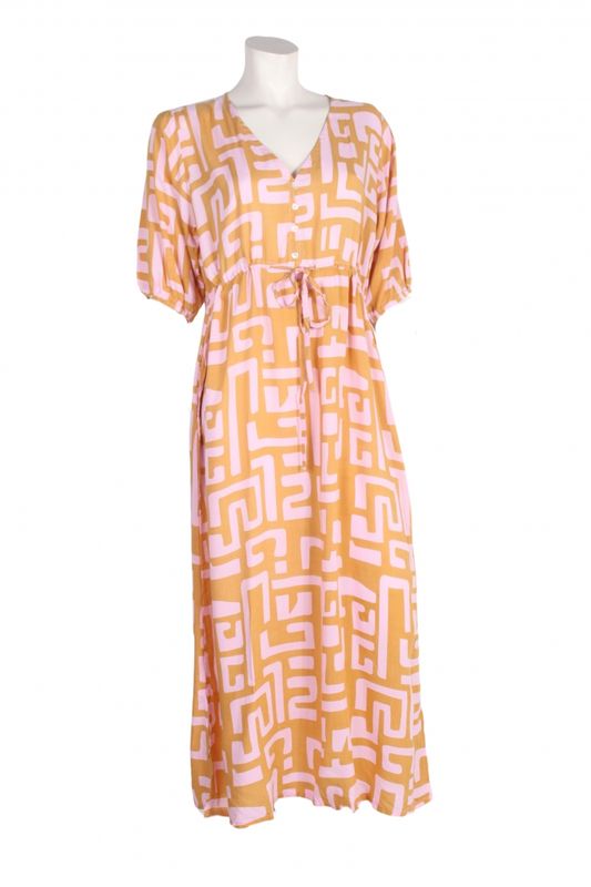 Sara Dress 0207 barcode soft brown BS5-108