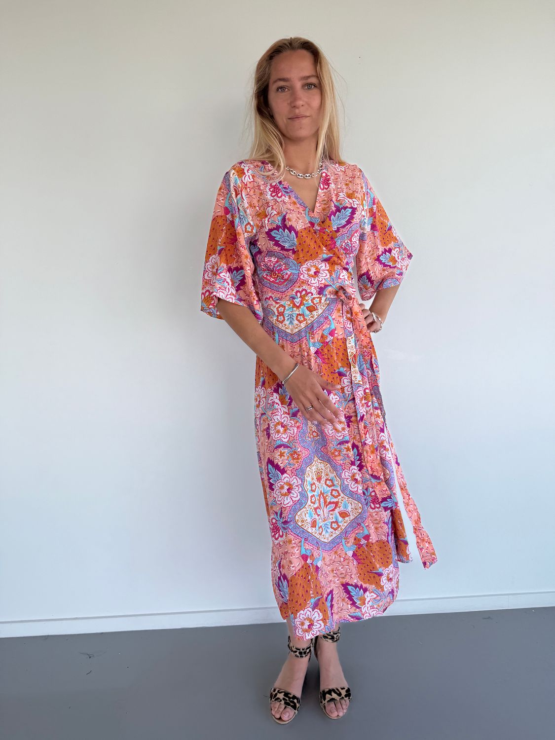 Uma Dress 0216 lovely salmon BS5-103