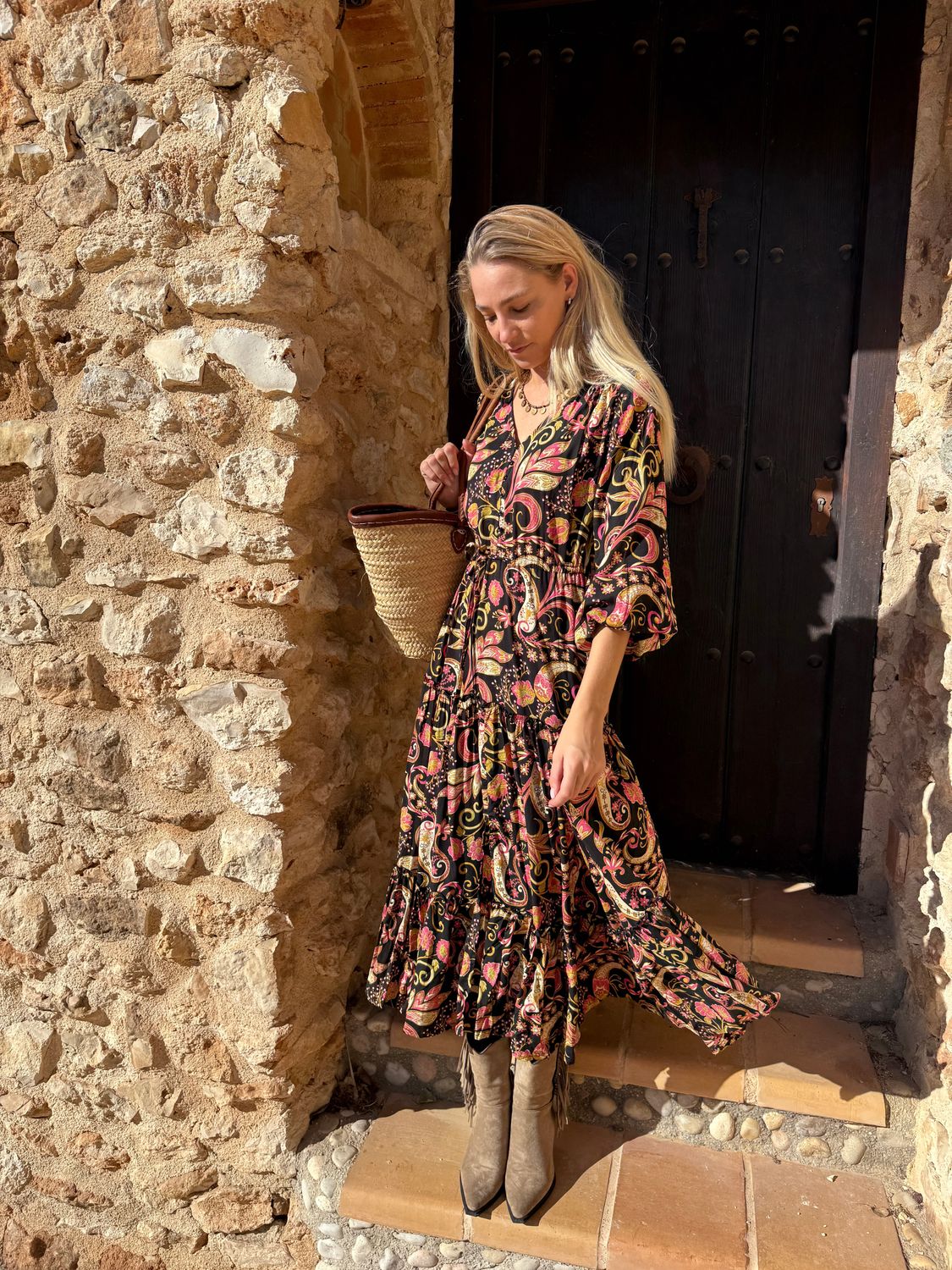 Marni Dress S100 oryza black BW5-109