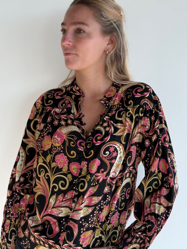 Jazz Blouse S100 oryza black BW5-219