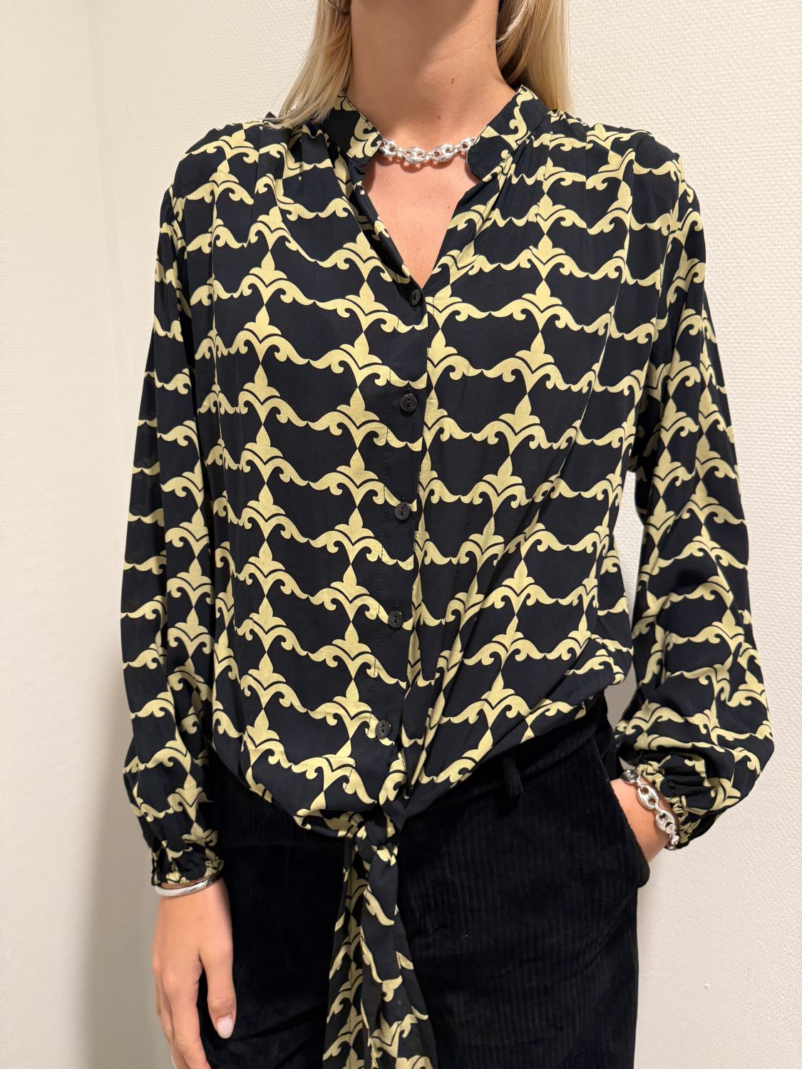 Ayana Blouse S203 ultra black BW5-210