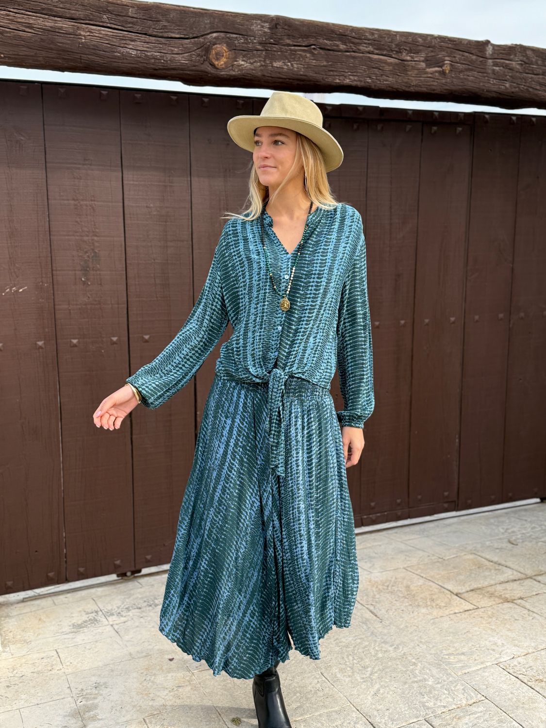 Ayana Blouse Cr.Rayon Pr. S169 bowie BW5-477