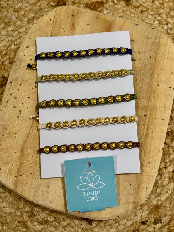 Set of Heart Bracelets 0404 multi BS6-BB04