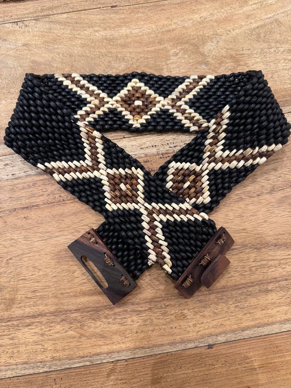 Belt Coco Beads 0020 black BS6-912