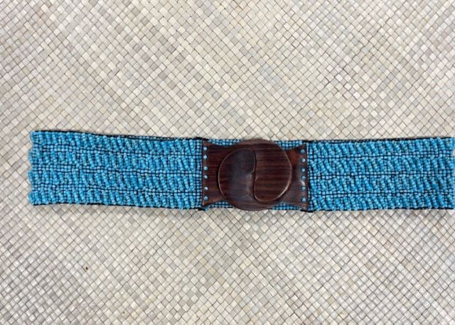 Belt Beads 0042 turqoise BS6-911