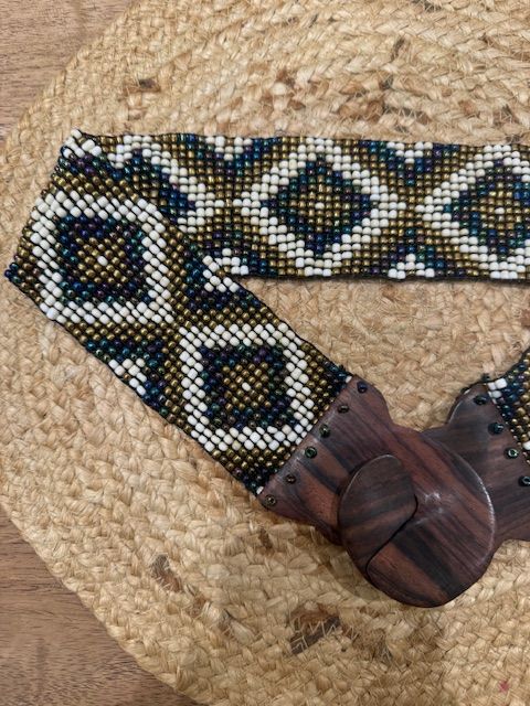 Belt Zigzag 0213 gold mix BS6-914