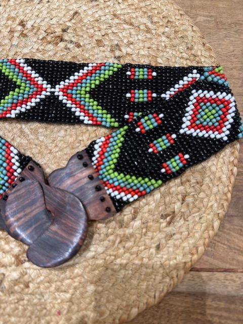 Belt Zigzag 0214 black / color BS6-914