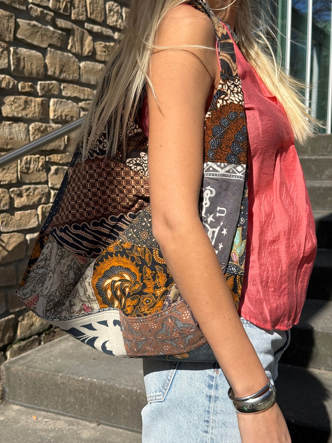 Batik Shopper 0021 grey BS6-923