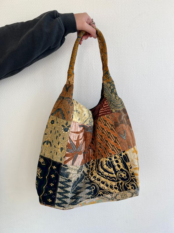 Batik Shopper 0090 brown BS6-923