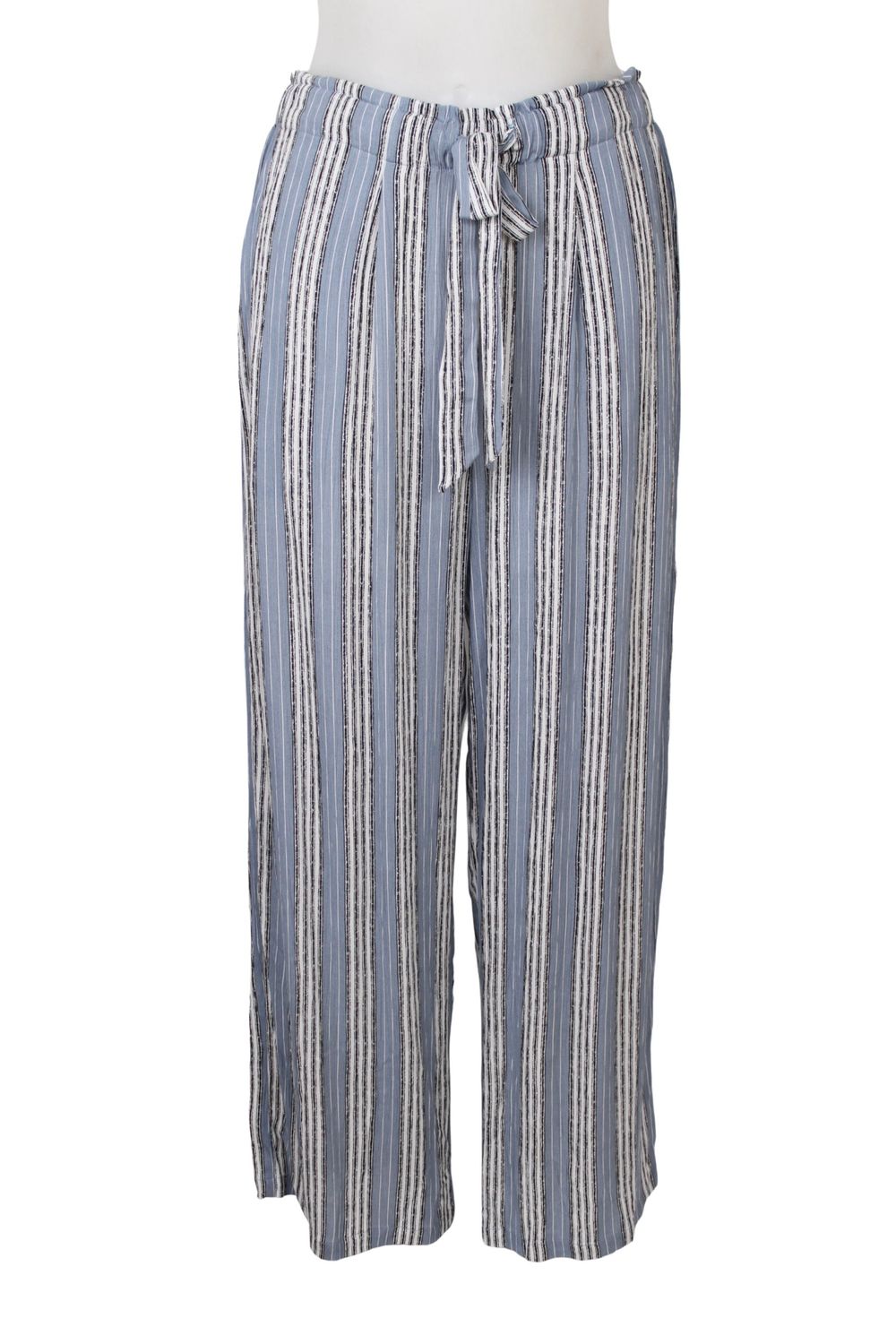 Pipa Pants Cr.Rayon S163 grey stripe BS6-585