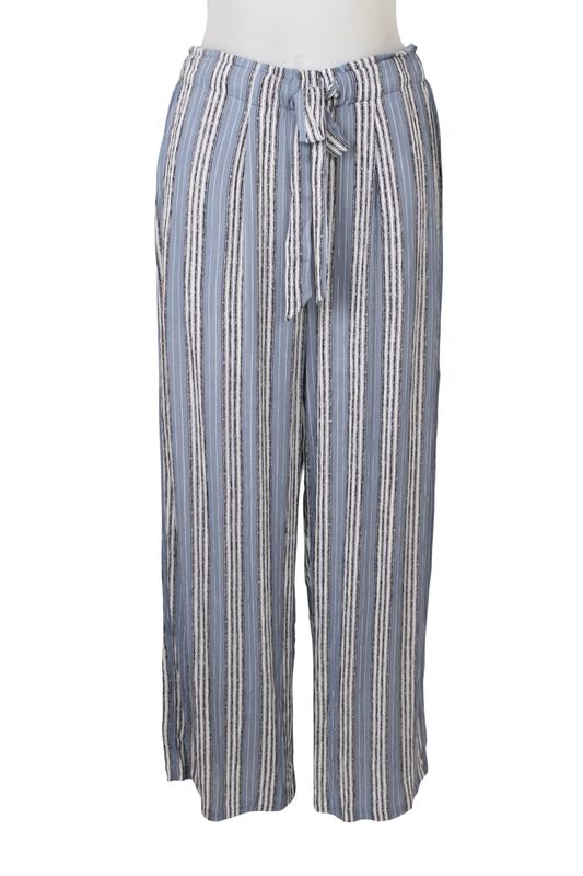 Pipa Pants Cr.Rayon S163 grey stripe BS6-585