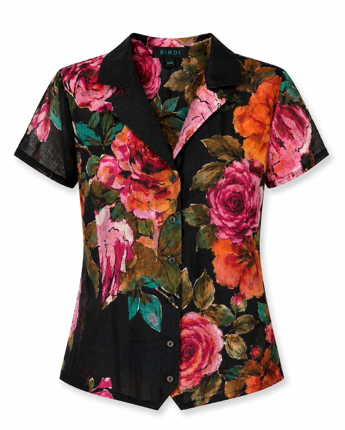Rever Blouse Cotton Voile S160 eden rose BS6-545