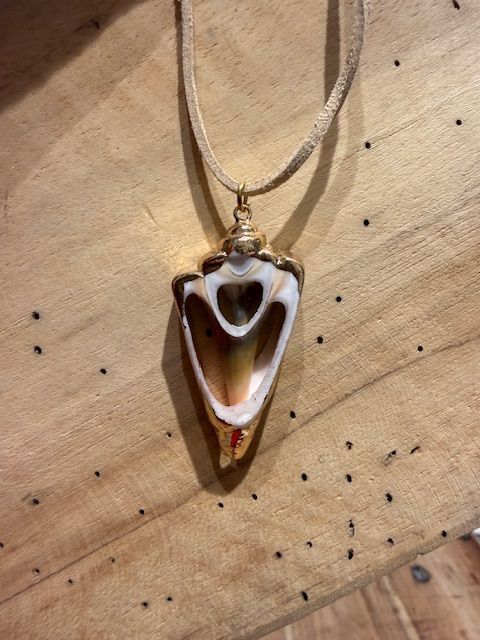 Shell Necklace 0004 natural BS6-BB21
